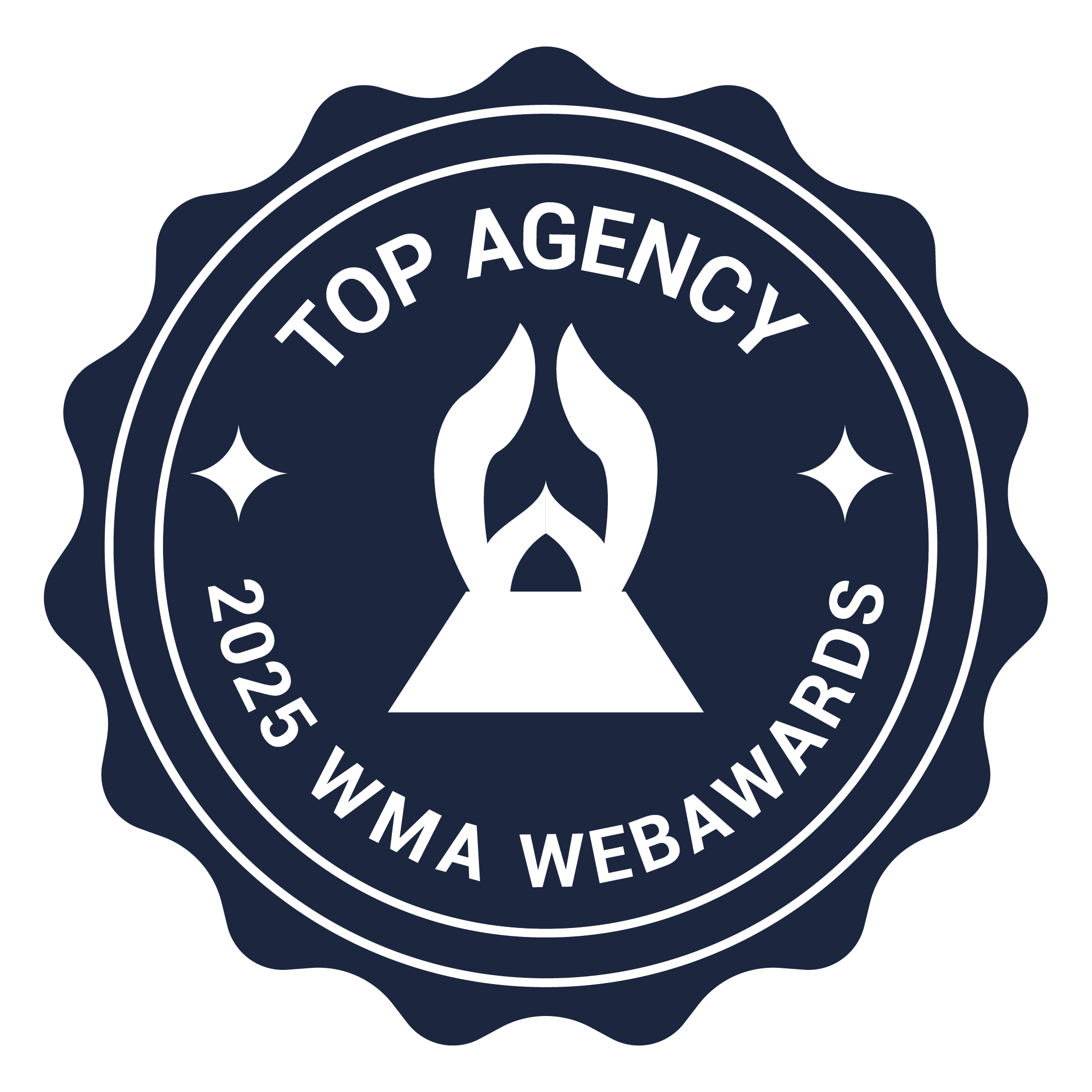 Top Agency Icon & Award Image - for WSIWorld_Icon 1 - light blue